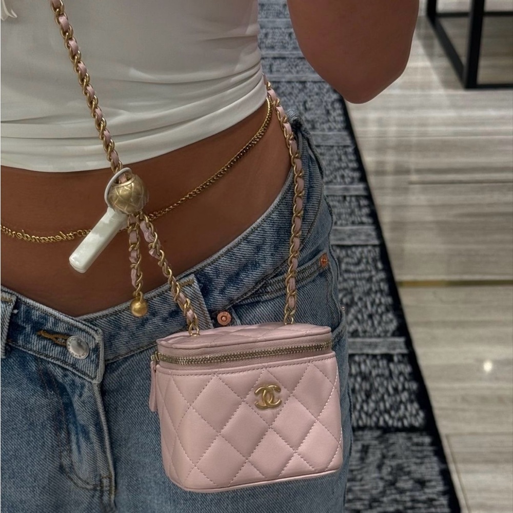 Chanel Mini pink bag